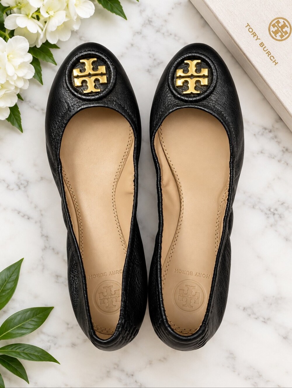 Tory Burch Allie Ballet Flats SZ 6.5 Never Worn